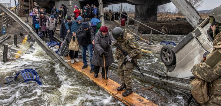 Ahora sí podrán huir los civiles: Ucrania confirma cese al fuego y seis rutas de evacuación