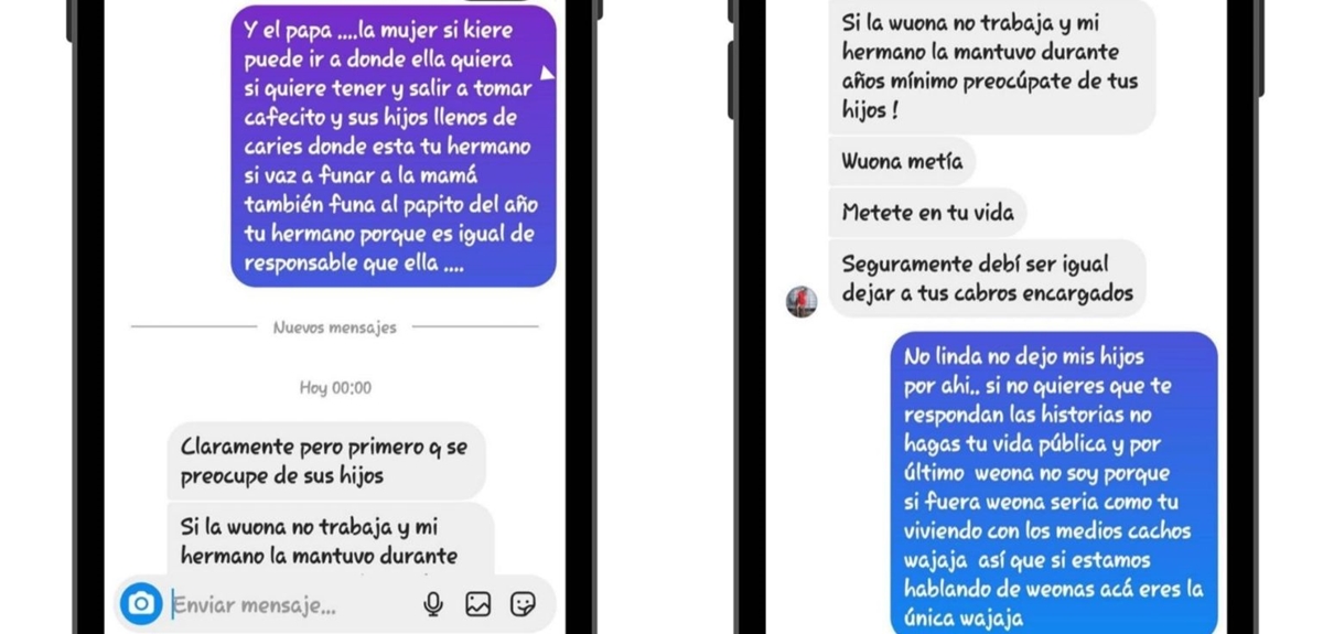 Daniela Aránguiz confirmó que descargo sobre "malas madres" era contra su excuñada: Rigeo la apoyó