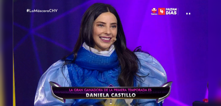 Daniela Castillo compartió inédito video en La Máscara.