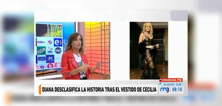 Diana Bolocco cuenta historia de vestido transparente de Cecilia en Festival de Viña