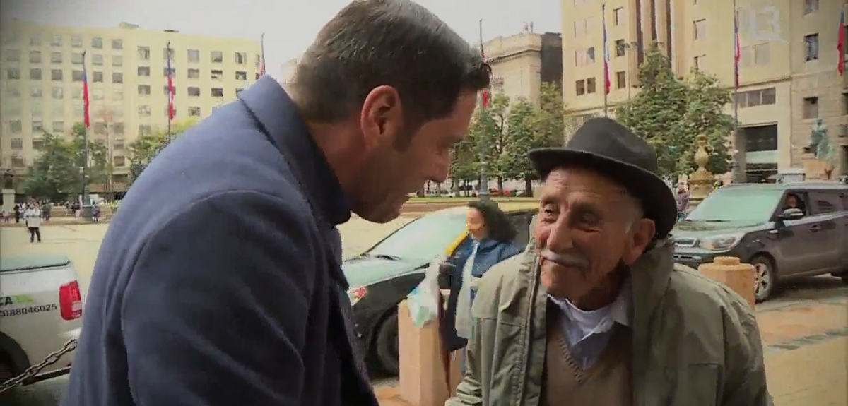 Querido adulto mayor que apareció en Lugares que Hablan falleció: Pancho Saavedra le dedicó mensaje