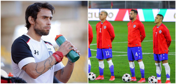 Jorge Valdivia y la arenga en la previa al partido de Chile y Brasil: “Nuestros guerreros”