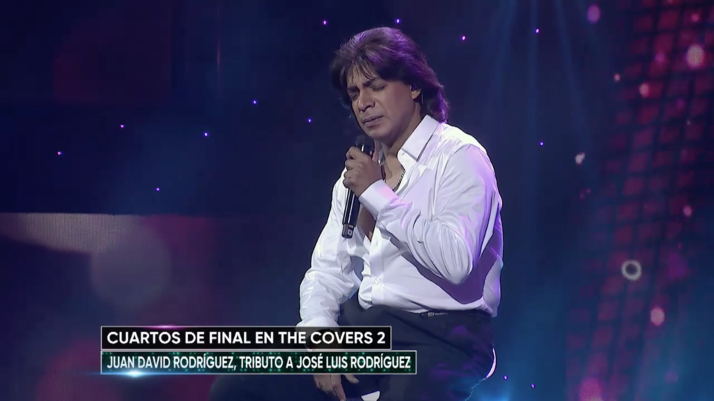 Juan David Rodríguez olvidó letra en su presentación en “The Covers 2”