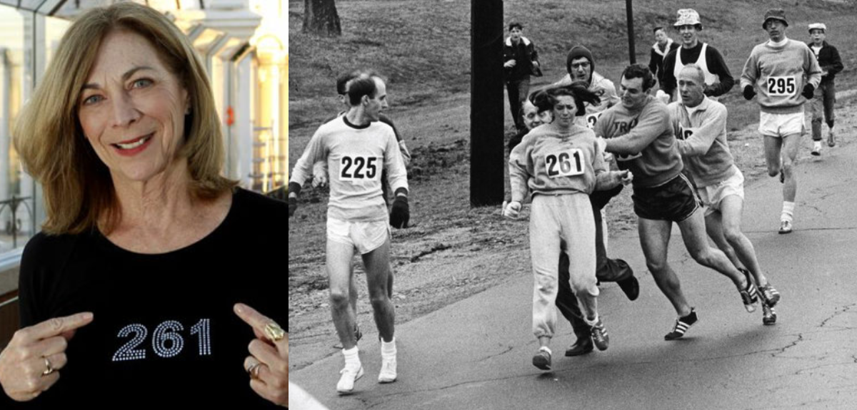 Kathrine Switzer, la maratonista que desafió a los hombres.