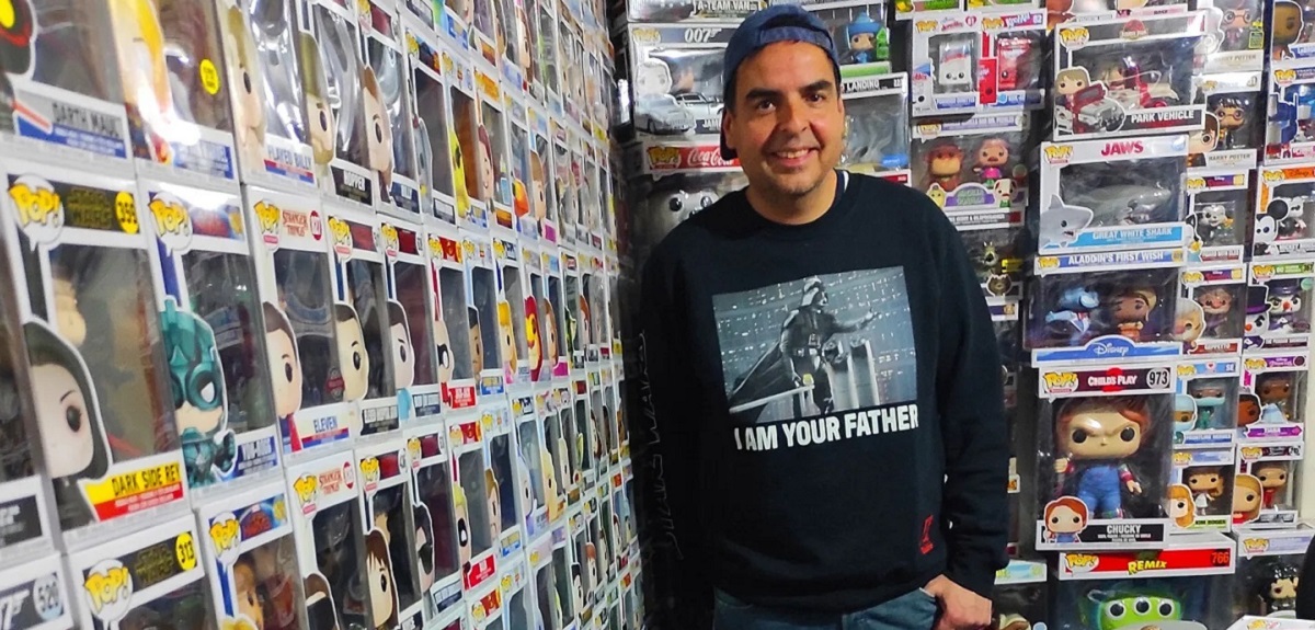 Leo Jeria posee millonaria colección de Funko Pop! Productor del Buenos días a todos tiene más de mil
