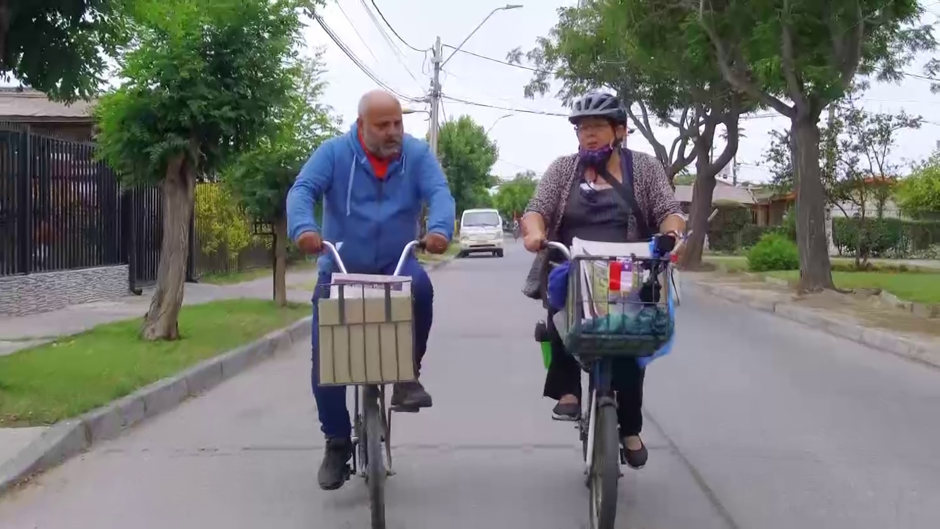 Miguel Acuña en el estreno de "Sabor Capital" de Canal 13