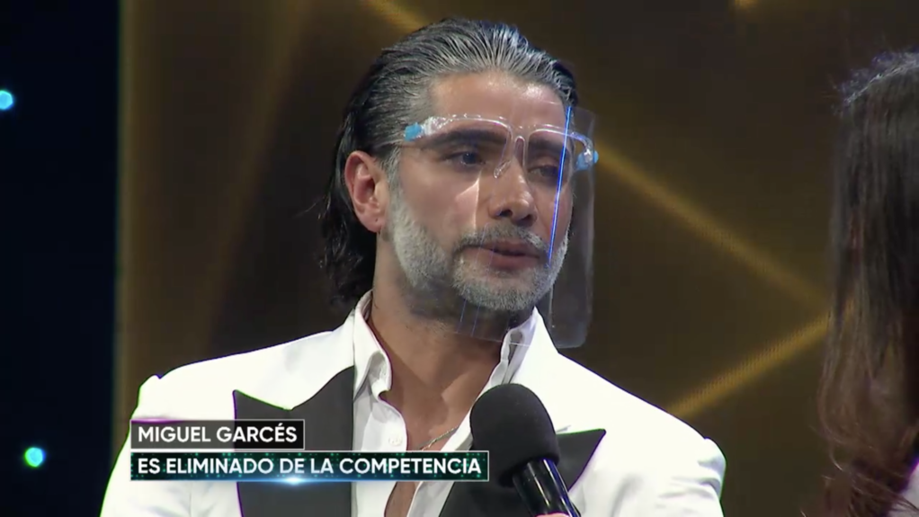 Miguel Garcés emocionado tras ser eliminado de "The Covers 2"