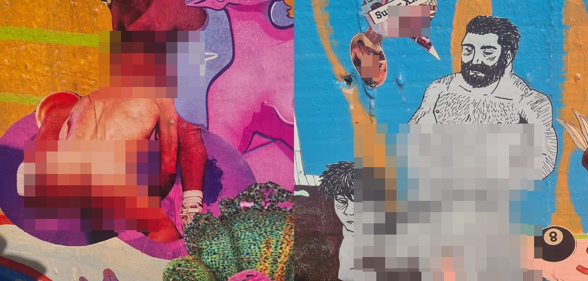 Polémica por mural en Parque San Borja con imágenes de sexo explícito: Hassler anunció su retiro