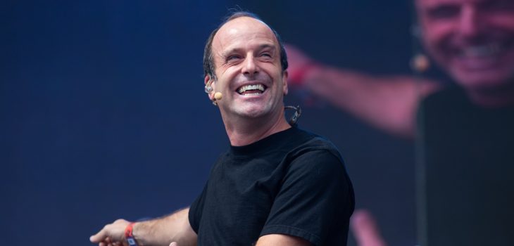 Stefan Kramer sorprendió con imitaciones en Lollapalooza 2022
