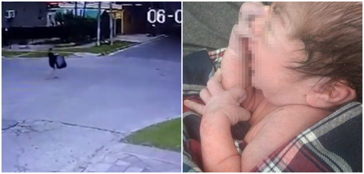 Rescatan a recién nacida de un basurero en Argentina justo antes que pasara el camión recolector