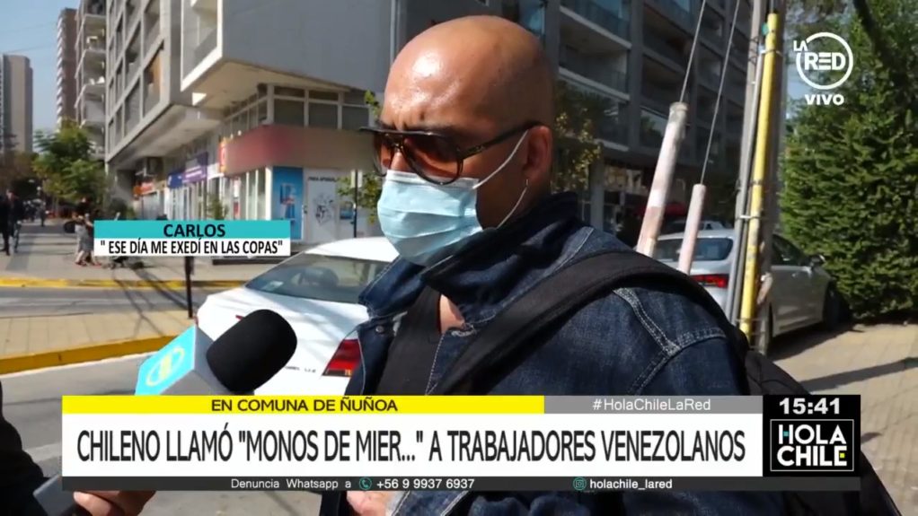 Sujeto que agredió a trabajadores venezolanos dio singular explicación: “Me excedí en las copas”