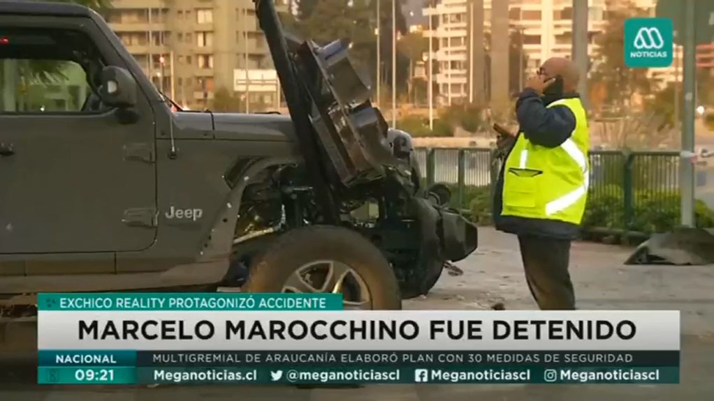 Marcelo Marocchino fue detenido por conducir bajo los efectos del alcohol: chocó un semáforo