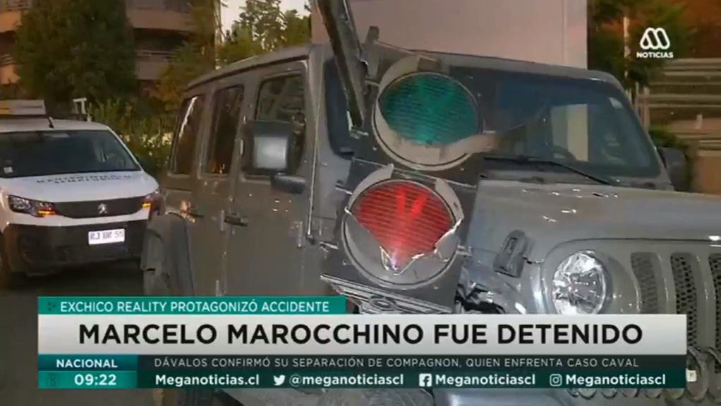 Marcelo Marocchino fue detenido por conducir bajo los efectos del alcohol: chocó un semáforo