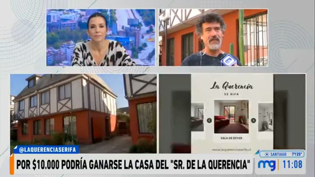 Julio Milostich mostró su casa de 113 metros cuadrados en Ñuñoa: la sorteará con números de $10 mil