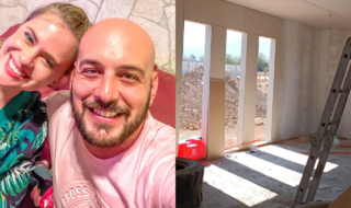 Así avanza la casa santuario de Eliana Albasetti.