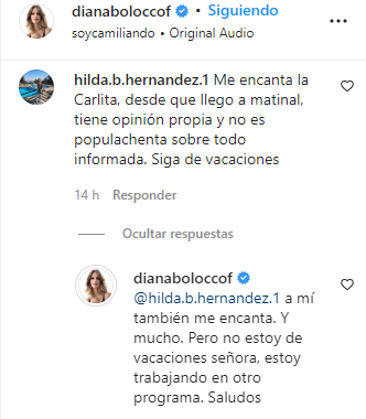 Diana Bolocco encaró a usuaria que celebró su ausencia en Mucho Gusto: "No estoy de vacaciones, señora"