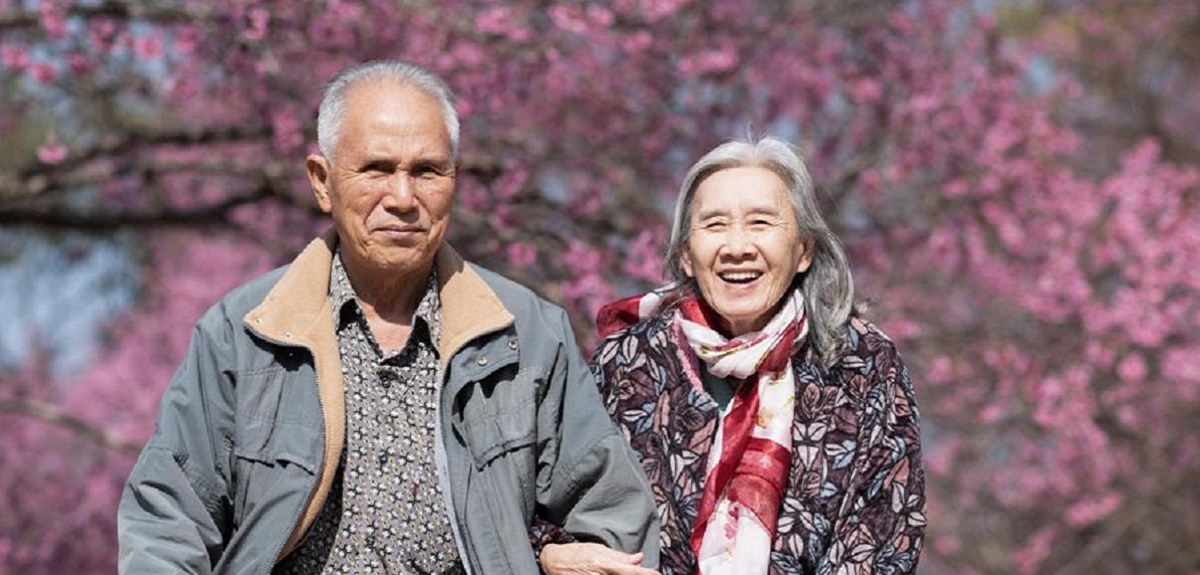 Japoneses de avanzada edad