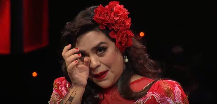La emoción de Javiera Flores en The Covers 2: no pudo aguantar las lágrimas