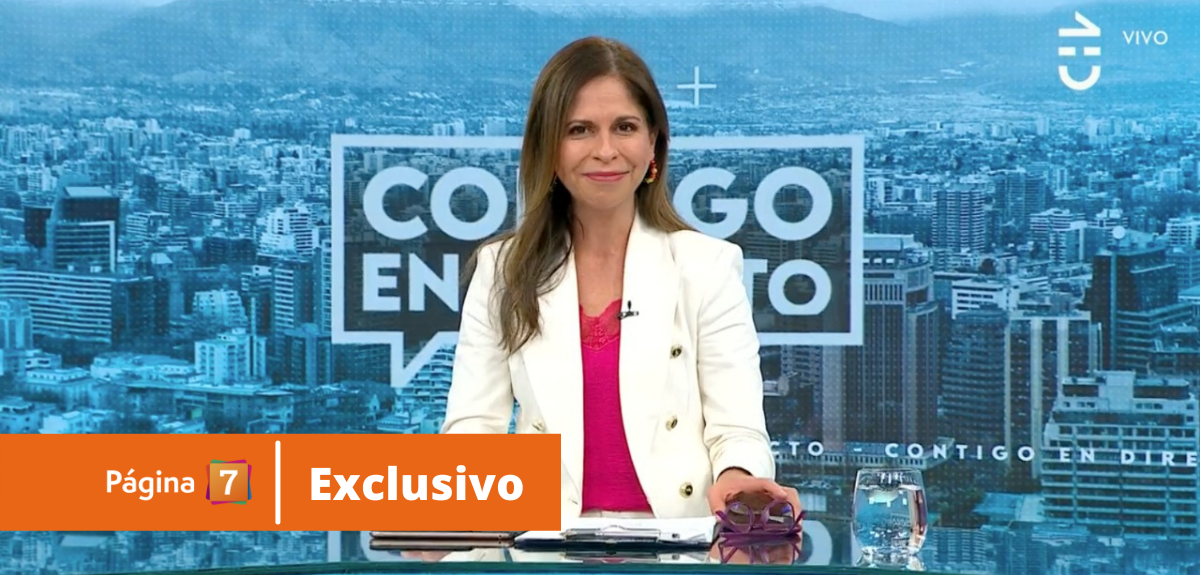 Karina Álvarez y su llegada a Contigo en directo: "Agradezco que CHV ponga mujeres en primera línea"
