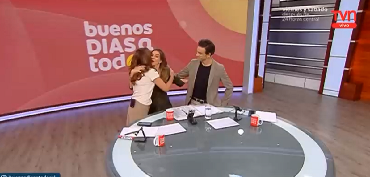Carola Escobar y Gonzalo Ramírez dieron calida bienvenida a María Luisa Godoy por su embarazo