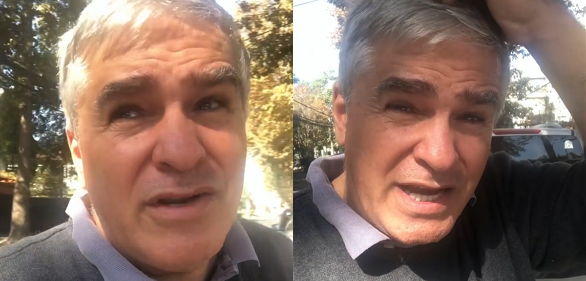 Nicolás Larraín robo camioneta en Providencia