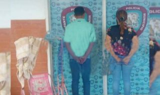 padres detenidos enviaron a su hijo a la calle porque tosía