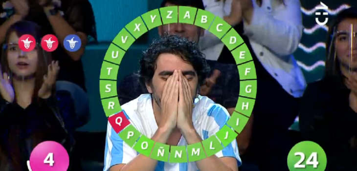 Argentino estuvo a una respuesta de ganar 'Pasapalabra' pero olvidó icónica canción de Juan Gabriel