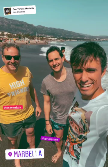 Roberto Cox compartió imágenes de sus vacaciones en España: "Este viaje sirve para recuperarme"