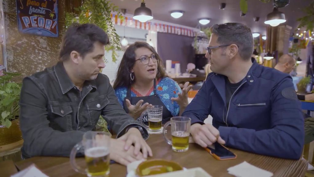 Pancho Saavedra y Jorge Zabaleta vivieron "alocada" noche en Madrid en 'Socios por el Mundo'