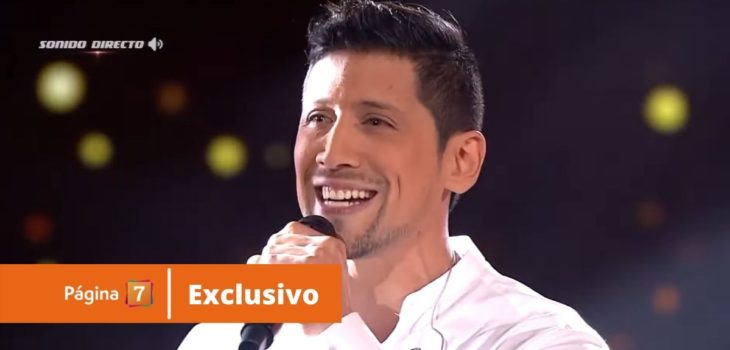 Exchico Rojo Pablo Alarcón en The Voice