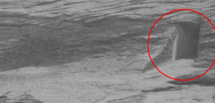 La misteriosa “puerta” captada por el róver Curiosity de la NASA en Marte