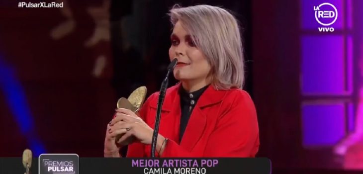 Camila Moreno discurso Premios Pulsar