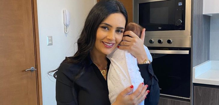 Hija de Dominique Gallego cumplió su primer año de vida