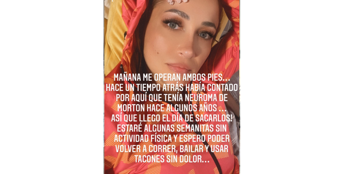 Francini Amaral comunicó que deberá ingresar a pabellón: operará problema que tiene en sus pies 