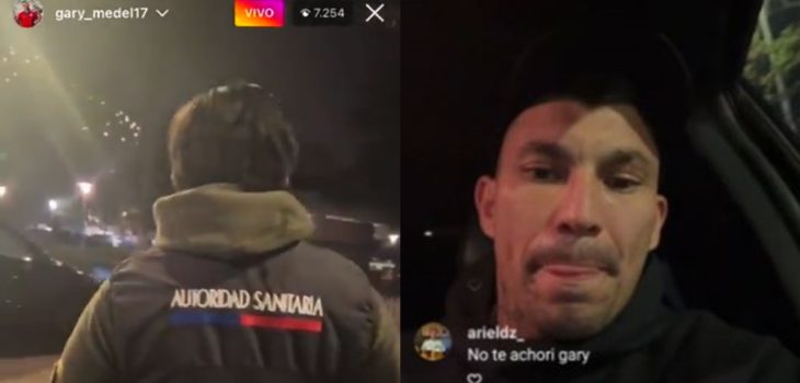 Gary Medel subió video increpando a trabajadores por no poder entrar a concierto: 