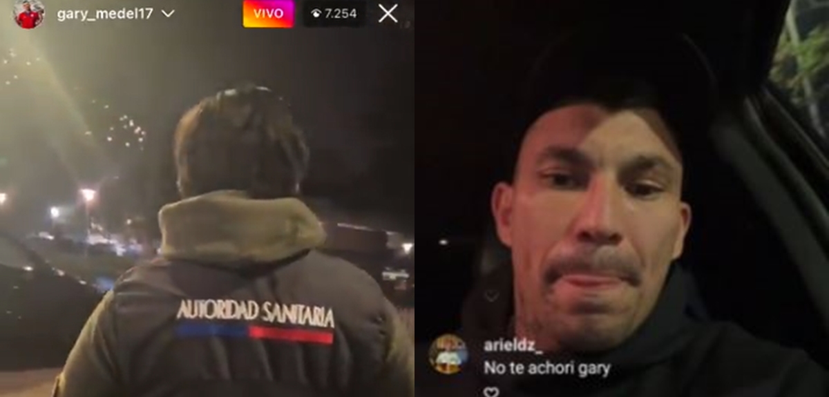 Gary Medel subió video increpando a trabajadores por no poder entrar a concierto: "Da la cara"
