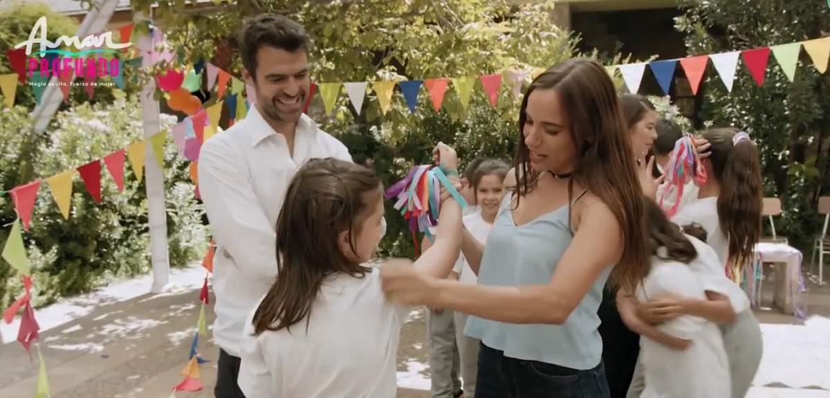 Actriz de 'Amar Profundo' compartió divertido backstage de la yincana: 