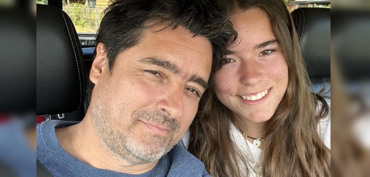 Hija de Jorge Zabaleta cumplió 16 años y actor le dedicó conmovedor mensaje