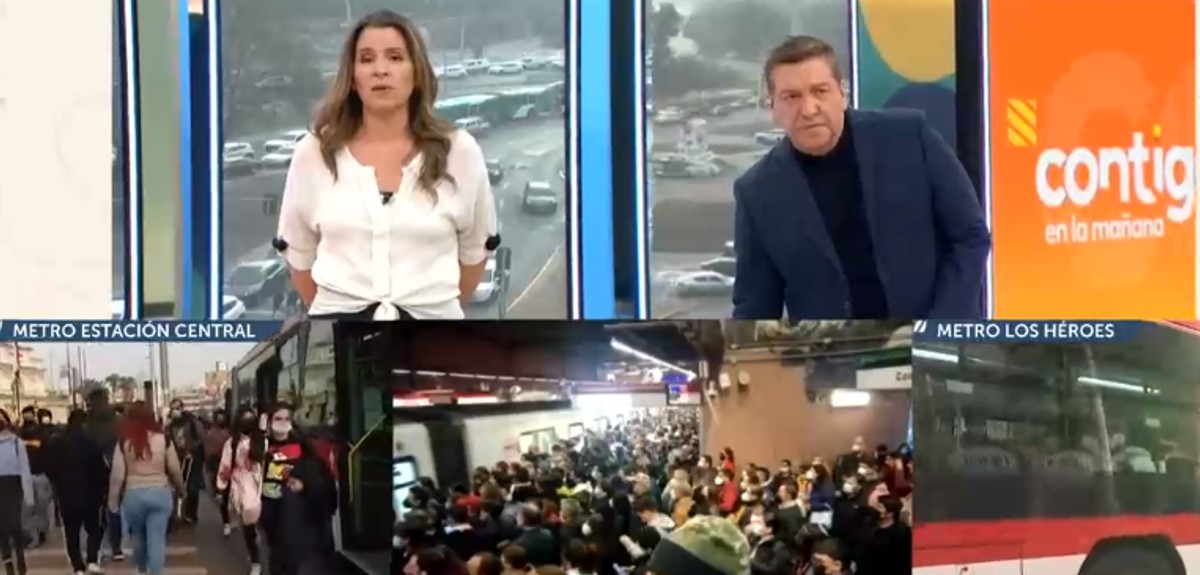 El descargo de JC Rodríguez en CHV contra el Metro: “Podrían los huev** sacar a los ambulantes”