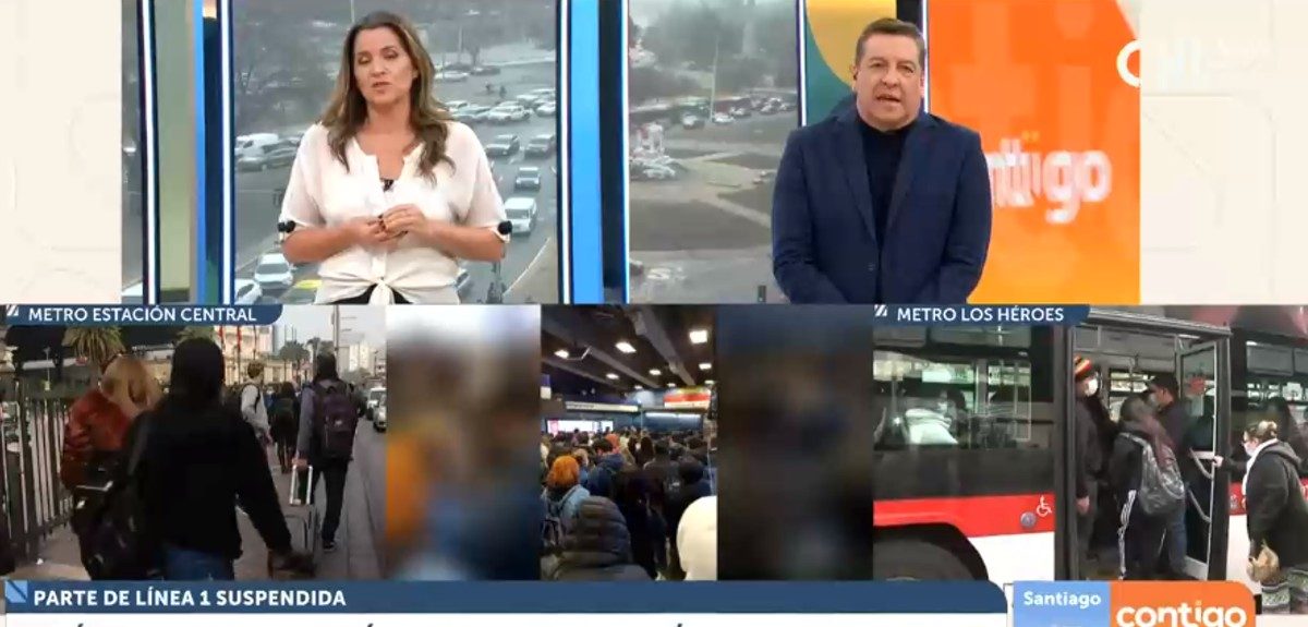 JC Rodríguez criticó en matinal de CHV protocolos del Metro e ingreso de ambulantes al tren subterráneo