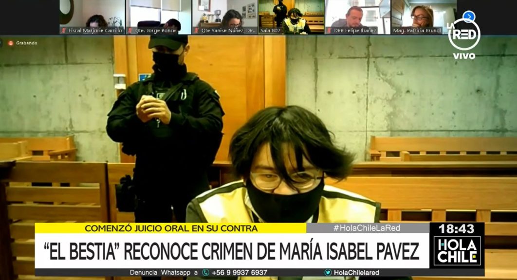 Juicio contra la bestia por crimen de María Isabel Pavez