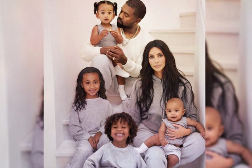 Kim Kardashian Kanye West hijos