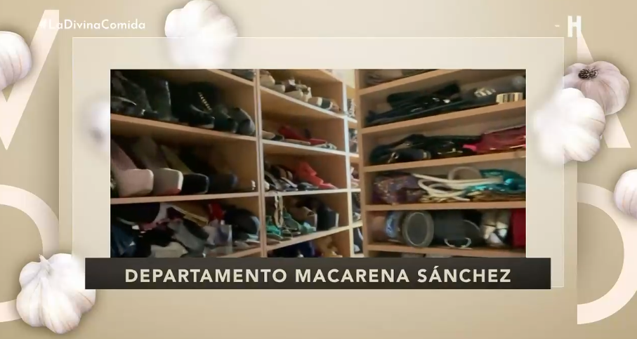 Macarena Sánchez impactó al mostrar en 'La Divina Comida' su enorme clóset: "Todos se vuelven locos"