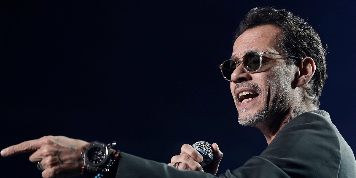 Marc Anthony suspende su concierto en Panamá por un "accidente"