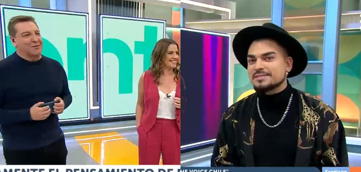 El 'palo' del participante de The Voice Paulo Zieballe a JC Rodríguez en CHV: “Sería un gran honor”