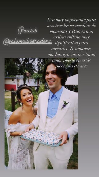 Recuerdos matrimonio Denise Rosenthal y Camilo Zicavo