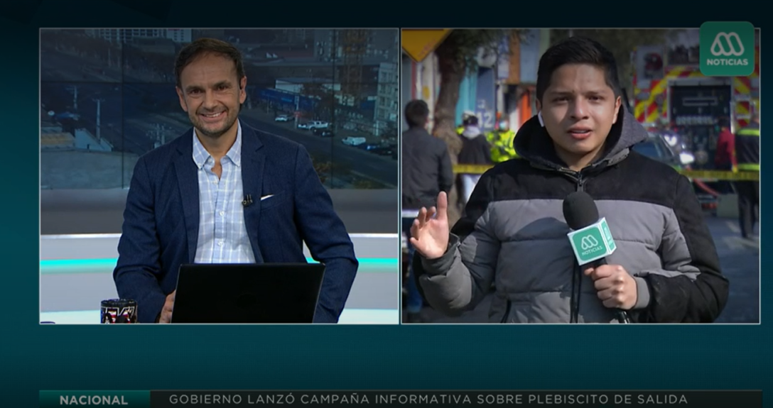 Rodrigo Sepúlveda despidió a periodista en vivo