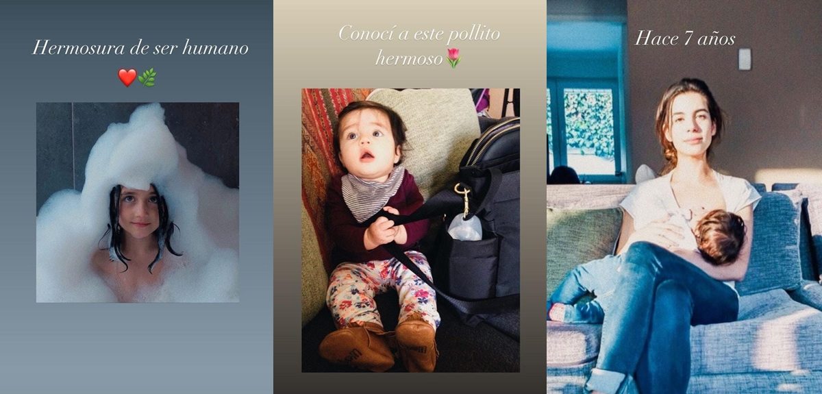 Susana Hidalgo publicó enternecedora postales en redes sociales de su hija