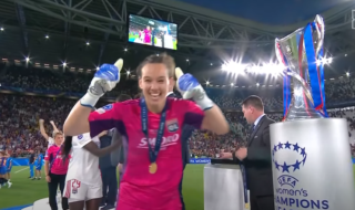 Christiane Endler otra vez hace historia: ganó la Champions con el Lyon