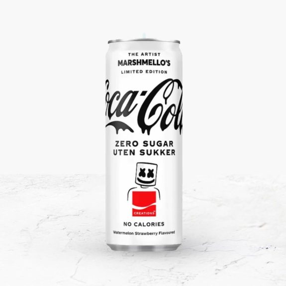 Coca-Cola lanza nuevo sabor de edición limitada en conjunto con el artista Marshmello